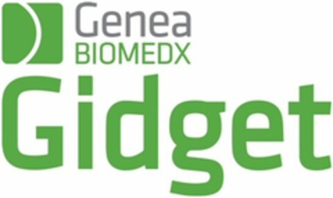Genea BIOMEDX Gidget Logo (WIPO, 16.09.2016)