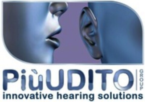 Più UDITO GROUP innovative hearing solutions Logo (WIPO, 21.09.2017)