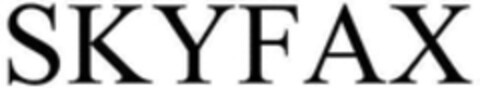 SKYFAX Logo (WIPO, 11/26/2019)