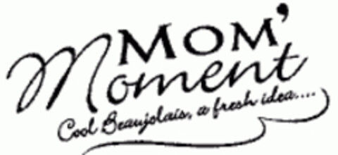 MOM' Moment Cool Beaujolais, a fresh idea.... Logo (WIPO, 07/10/2007)