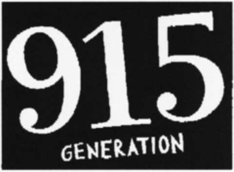 915 GENERATION Logo (WIPO, 21.01.2014)