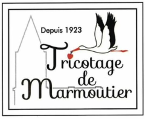 Depuis 1923 Tricotage de Marmoutier Logo (WIPO, 13.03.2017)