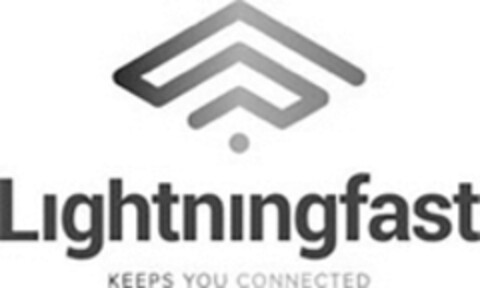 Lightningfast KEEPS YOU CONNECTED Logo (WIPO, 11/08/2017)