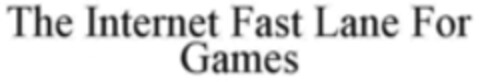 The Internet Fast Lane For Games Logo (WIPO, 01/30/2019)