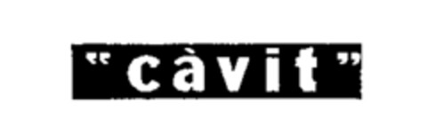 càvit Logo (WIPO, 30.08.1965)