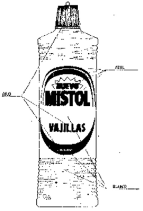 NUEVO MISTOL VAJILLAS Logo (WIPO, 03.11.1977)