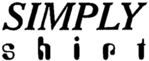 SIMPLY shirt Logo (WIPO, 10.02.1998)