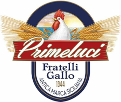 Primeluci Fratelli Gallo 1944 ANTICA MARCA SICILIANA Logo (WIPO, 16.09.2015)