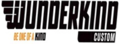 WUNDERKIND CUSTOM BE ONE OF A KIND Logo (WIPO, 22.12.2022)