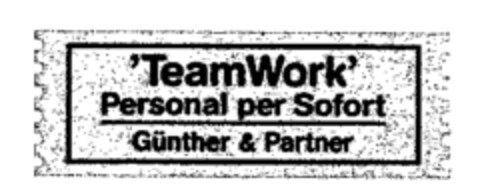 TeamWork Personal per Sofort Logo (WIPO, 11/30/1990)