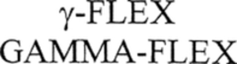 Y-FLEX GAMMA-FLEX Logo (WIPO, 11.10.1999)