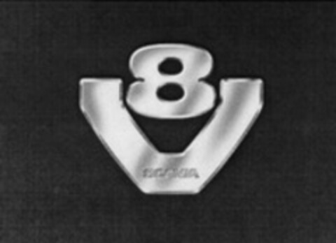 V8 SCANIA Logo (WIPO, 10/23/2007)