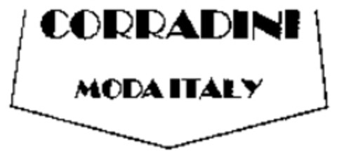 CORRADINI MODA ITALY Logo (WIPO, 13.12.2007)