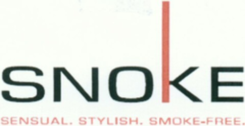 SNOKE SENSUAL. STYLISH. SMOKE-FREE. Logo (WIPO, 06.07.2011)