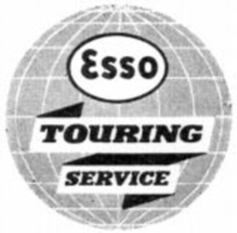 ESSO TOURING SERVICE Logo (WIPO, 27.05.1958)