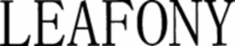 LEAFONY Logo (WIPO, 22.08.2018)
