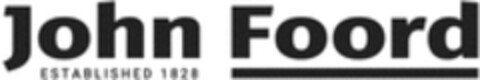 John Foord ESTABLISHED 1828 Logo (WIPO, 08/23/2022)