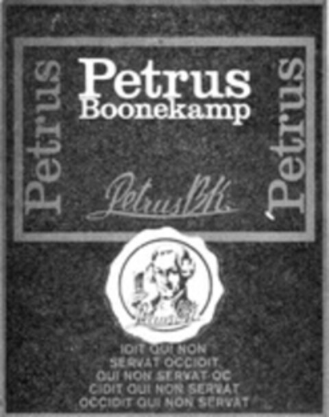 Petrus Boonekamp Logo (WIPO, 19.08.1977)