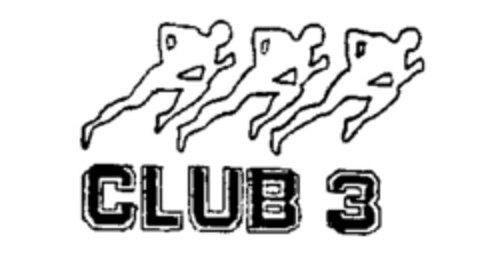 CLUB 3 Logo (WIPO, 27.12.1989)