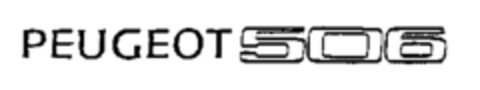 PEUGEOT 506 Logo (WIPO, 17.01.1992)
