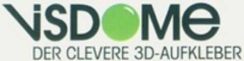 VISDOME DER CLEVERE 3D-AUFKLEBER Logo (WIPO, 01/10/2013)