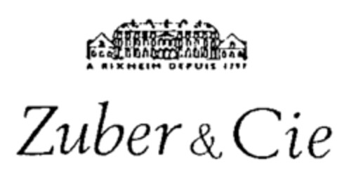 Zuber & Cie Logo (WIPO, 15.04.1987)