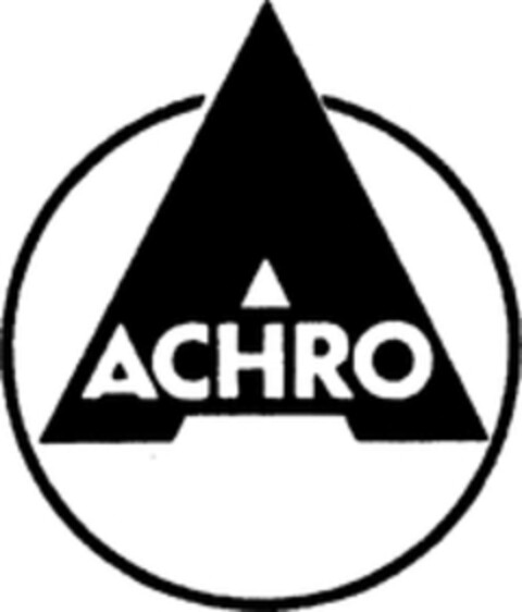 A ACHRO Logo (WIPO, 01/06/1989)