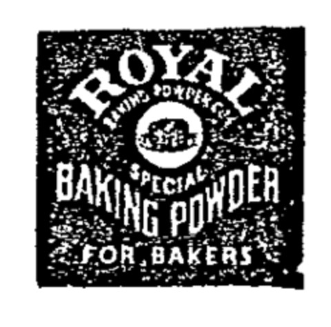 ROYAL BAKING POWDER FOR BAKERS Logo (WIPO, 07.10.1991)