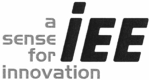 IEE a sense for innovation Logo (WIPO, 08.01.2007)