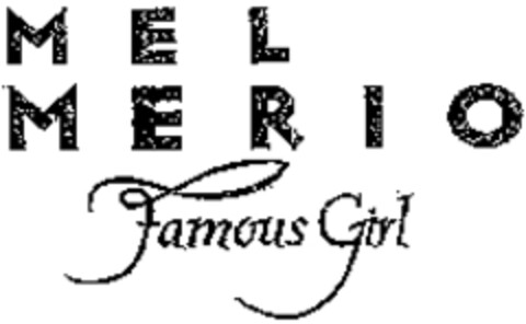 MEL MERIO Famous Girl Logo (WIPO, 05.11.2007)