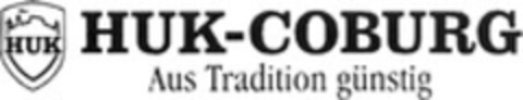 HUK-COBURG Aus Tradition günstig Logo (WIPO, 12/21/2007)