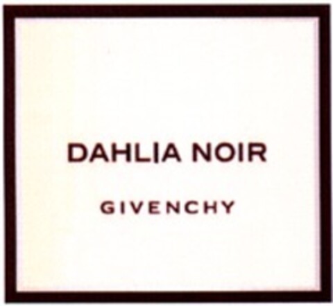 DAHLIA NOIR GIVENCHY Logo (WIPO, 25.03.2010)