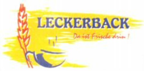 LECKERBACK Da ist Frische drin! Logo (WIPO, 10/05/2010)