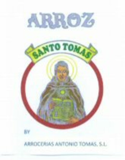 ARROZ SANTO TOMAS BY ARROCERIAS ANTONIO TOMAS, S.L. Logo (WIPO, 10/08/2010)