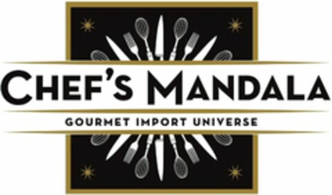 CHEF'S MANDALA GOURMET IMPORT UNIVERSE Logo (WIPO, 02.06.2015)