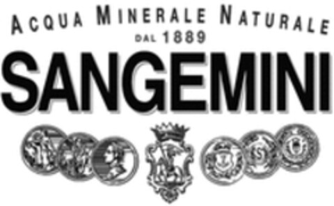 SANGEMINI ACQUA MINERALE NATURALE DAL 1889 Logo (WIPO, 31.08.2015)