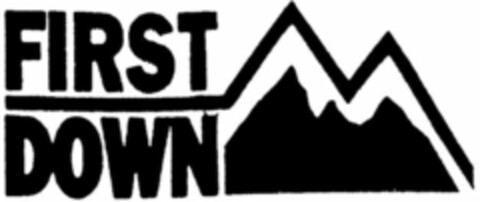 FIRST DOWN Logo (WIPO, 12.01.2018)