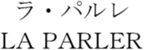 LA PARLER Logo (WIPO, 03.06.2019)