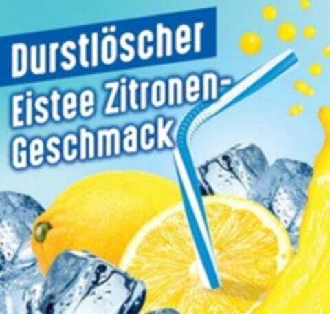 Durstlöscher Eistee Zitronen-Geschmack Logo (WIPO, 05.08.2022)