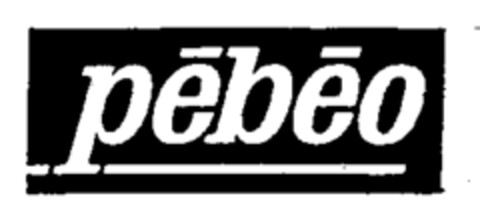 pébéo Logo (WIPO, 06.08.1993)