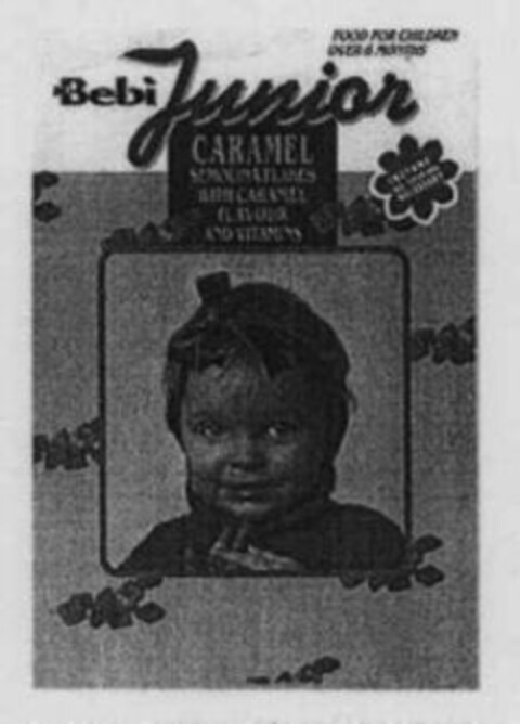 Bebi Junior CARAMEL Logo (WIPO, 12/12/1995)