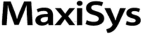 MaxiSys Logo (WIPO, 15.04.2014)