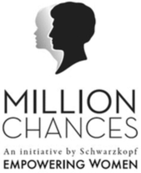 MILLION CHANCES An initiative by Schwarzkopf EMPOWERING WOMEN Logo (WIPO, 13.04.2016)