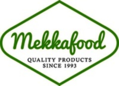 Mekkafood QUALITY PRODUCTS SINCE 1993 Logo (WIPO, 28.02.2017)