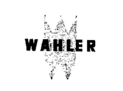 WAHLER Logo (WIPO, 25.11.1966)