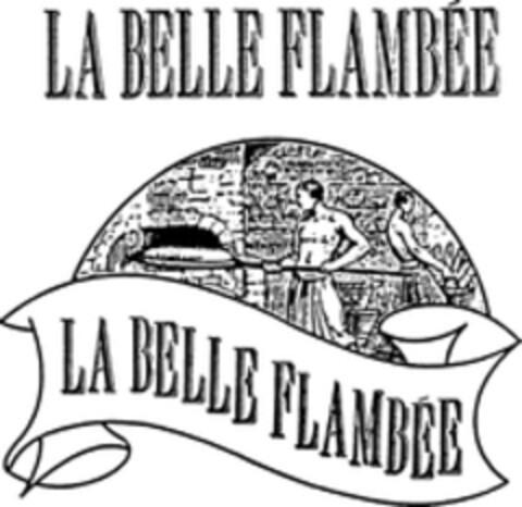 LA BELLE FLAMBÉE Logo (WIPO, 07.03.1990)