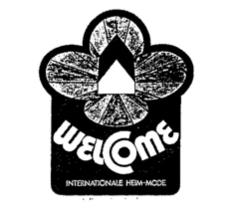 WELCOME INTERNATIONALE HEIM-MODE Logo (WIPO, 03.08.1990)