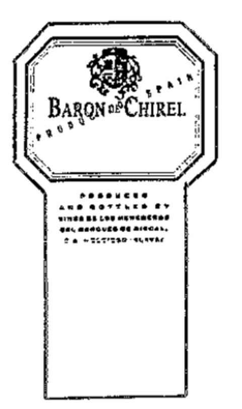 BARON DE CHIREL Logo (WIPO, 02.04.1991)