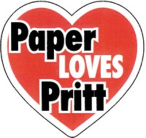 Paper LOVES Pritt Logo (WIPO, 12/17/1999)