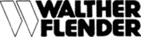 WALTHER FLENDER Logo (WIPO, 16.09.2008)